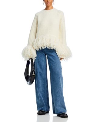 3.1 Phillip Lim Fringe Sweater | Bloomingdale's