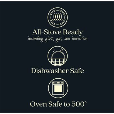 X Hybrid 7 Piece Nonstick Cookware Set