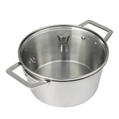 Cristel 1826 Collection 3 Qt Stainless Steel Stewpan with Lid