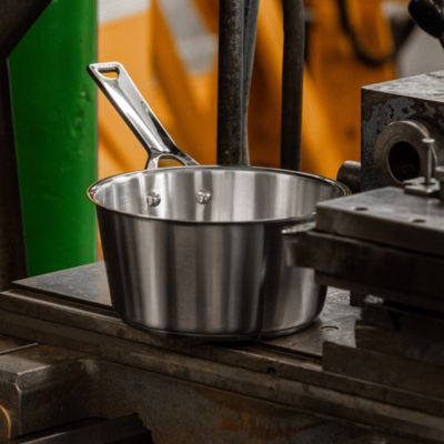 Cristel 1826 Collection 2 Qt. Stainless Steel Saucepan