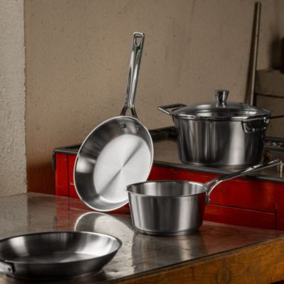 Cristel 1826 Collection 8 Piece Stainless Steel Cookware Set