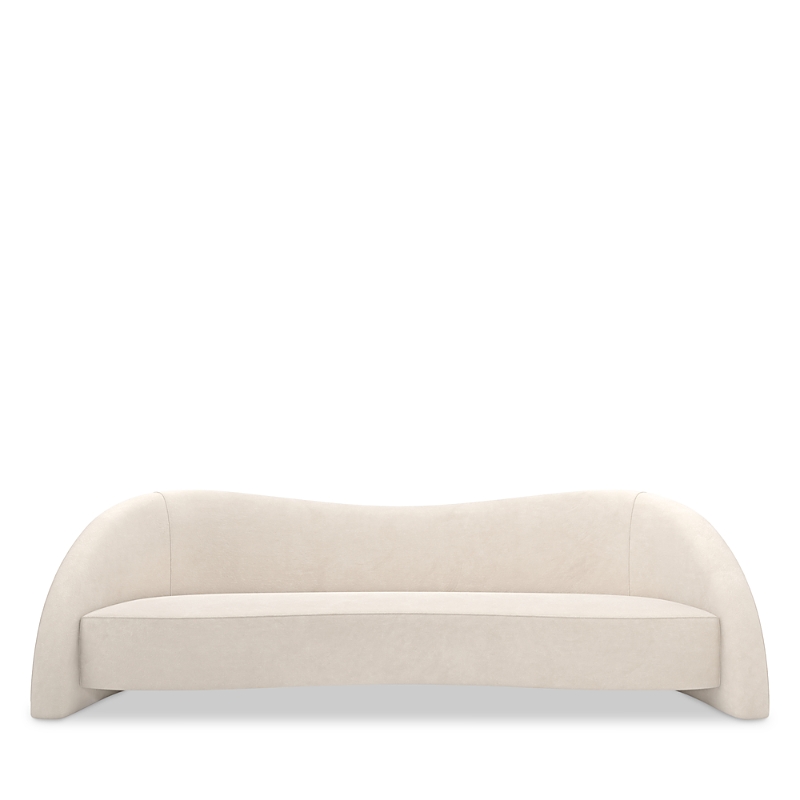 Caracole Movement Sofa In Alabaster