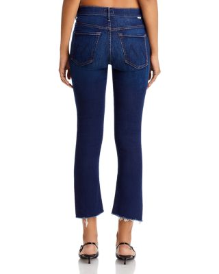 The Insider High Rise Crop Step Fray Bootcut Jeans in Off Limits