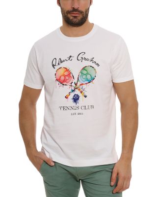 Robert Graham - Tennis Club Cotton Graphic Tee