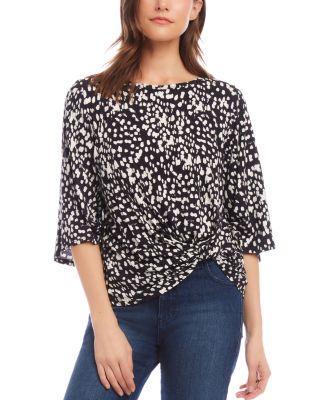 Karen Kane - Flared Sleeve Pickup Top