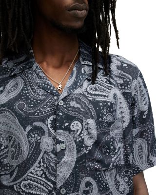 Zowie Relaxed Fit Printed Short Sleeve Camp Shirt
