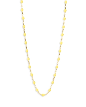Gigi Clozeau 18k Yellow Gold Classic Gigi Mimosa Necklace, 16.5 In Yellow/gold