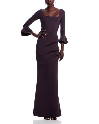 Chiara Boni La Petite Robe - Astra Flare Sleeve Gown