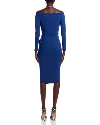 Silveria Off The Shoulder Bodycon Dress - Exclusive