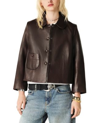 ba&sh - Milos Leather Jacket