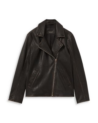 【REISS】レザー Beauバイカー ジャケット REISS Beau Leather Jacket | Bloomingdale's