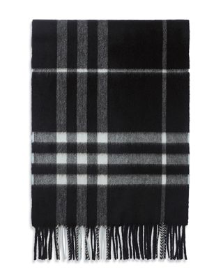 Check Cashmere Scarf