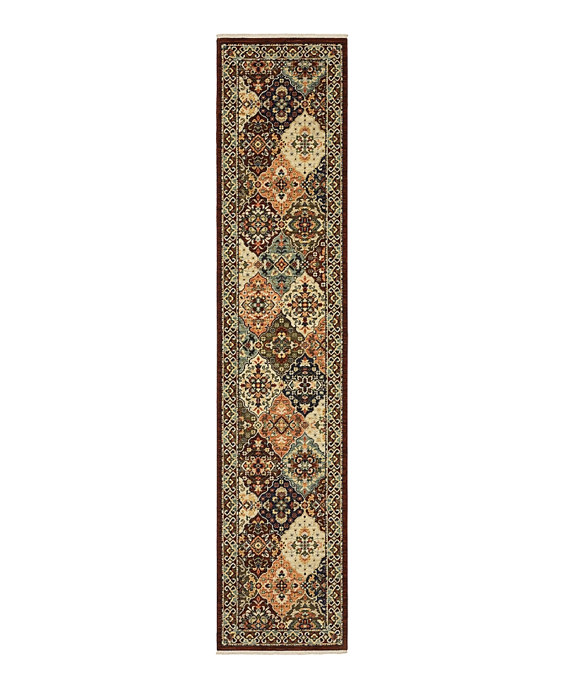 Oriental Weavers Lilihan 050x6 Runner Area Rug, 2'6 X 12' In Red