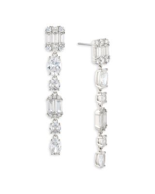 Nadri Tessarae Cluster Linear Earrings