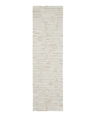 Calvin Klein CK010 Linear LNR01 Runner Area Rug, 2'3 x 8'
