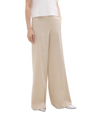 High Waist Wide Leg Trousers 