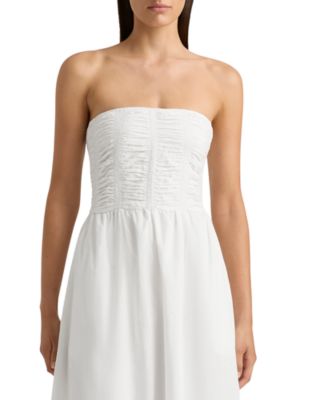Faithfull the Brand Dominquez Strapless Midi Dress | Bloomingdale's Women