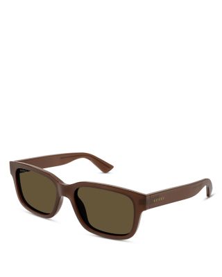 Minimal Squared Injection Sunglasses, 56mm