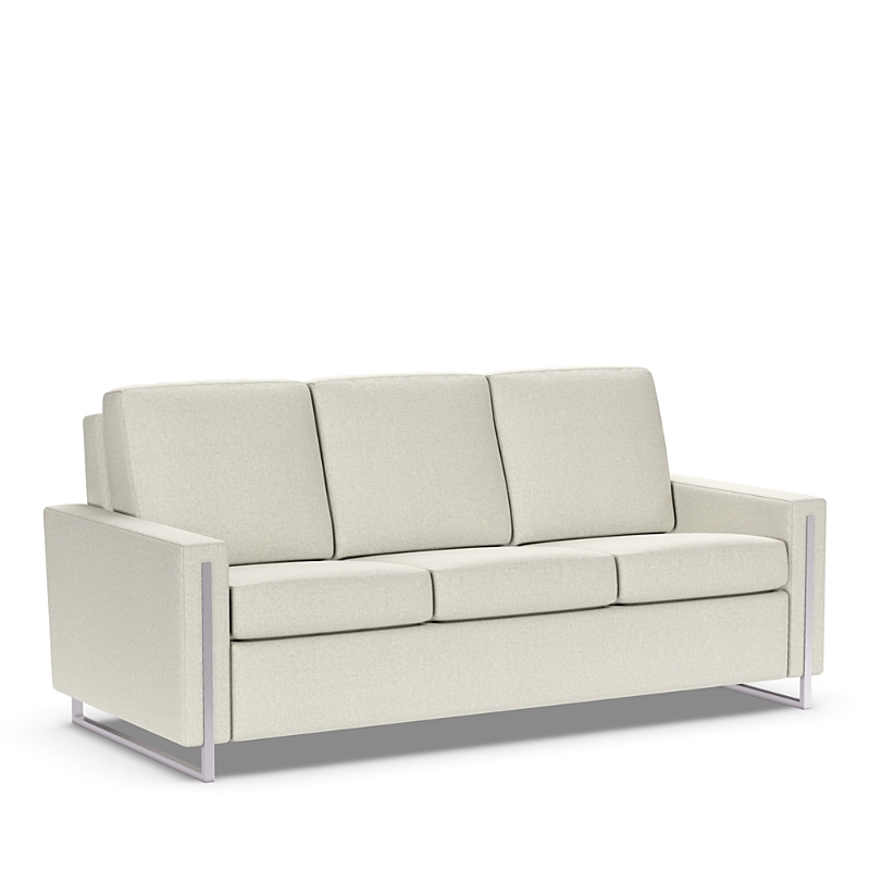 American Leather Sulley Queen Sleeper Sofa In Tonic Cream