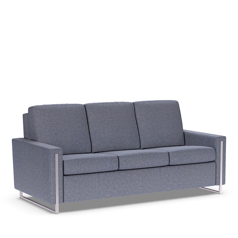 American Leather Sulley Queen Sleeper Sofa In Tonic Indigo