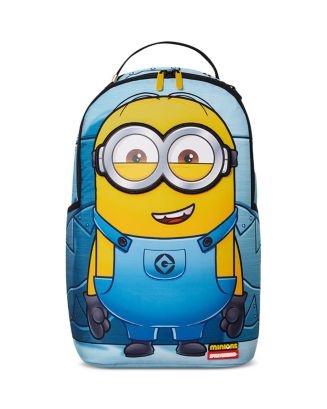 Zaino Sprayground Builders Minions B7791 - Multicolor, Con Fodero Laptop, Nuovi Con Etichette