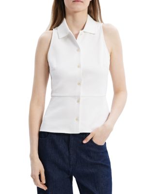 Theory - Sleeveless Peplum Top
