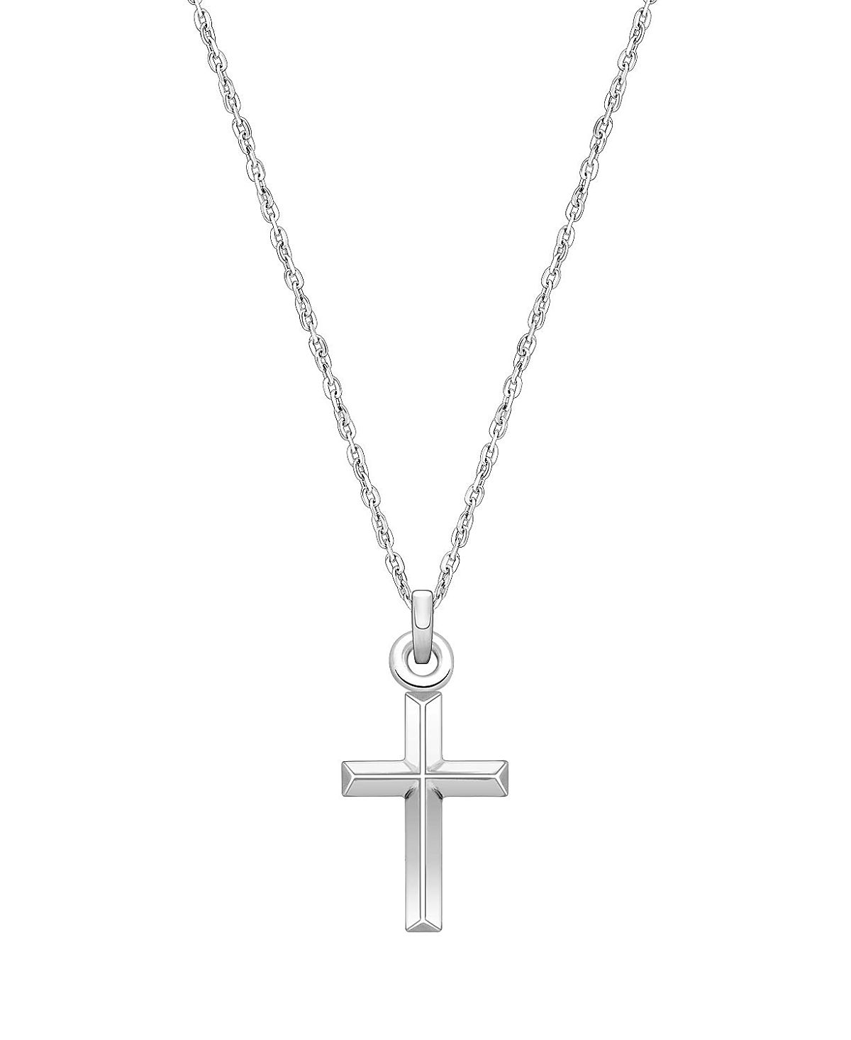 Tiny Blessings Children's Sterling Silver Holy Cross 12 - 14 Necklace