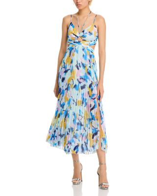 Astr the Label Parisa Pleated Maxi Dress