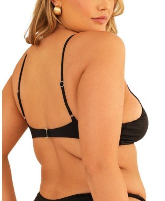 Zen Knotted Triangle Bikini Top