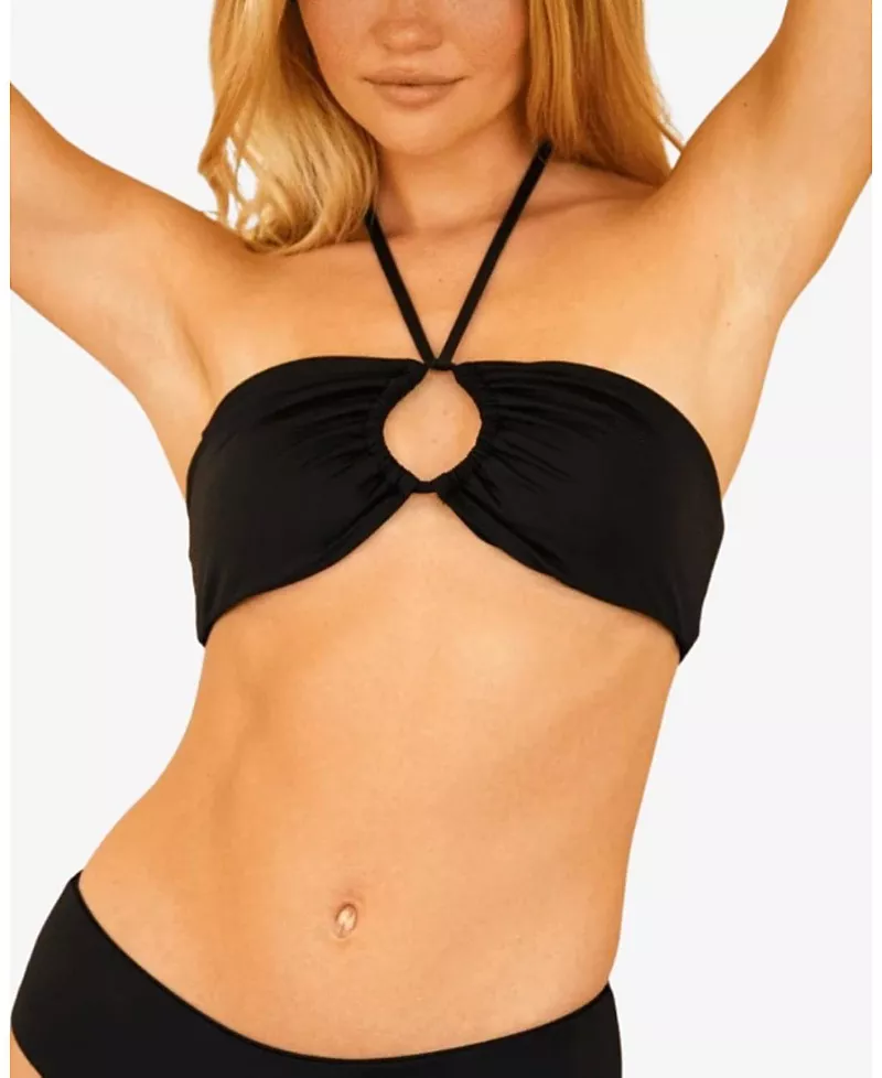 Dippin' Daisy's Amalfi String Tie Bandeau Bikini Top