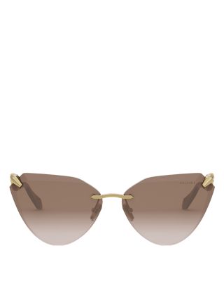 Serpenti Cat Eye Sunglasses, 65mm