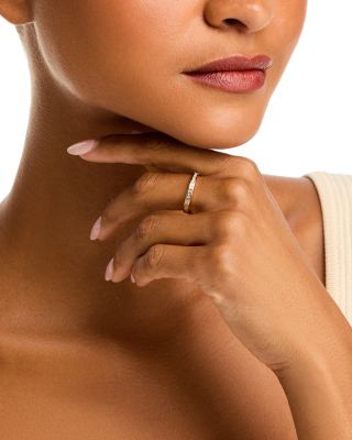 Diamond Baguette Eternity Band in 14K Yellow Gold, 0.75 tcw