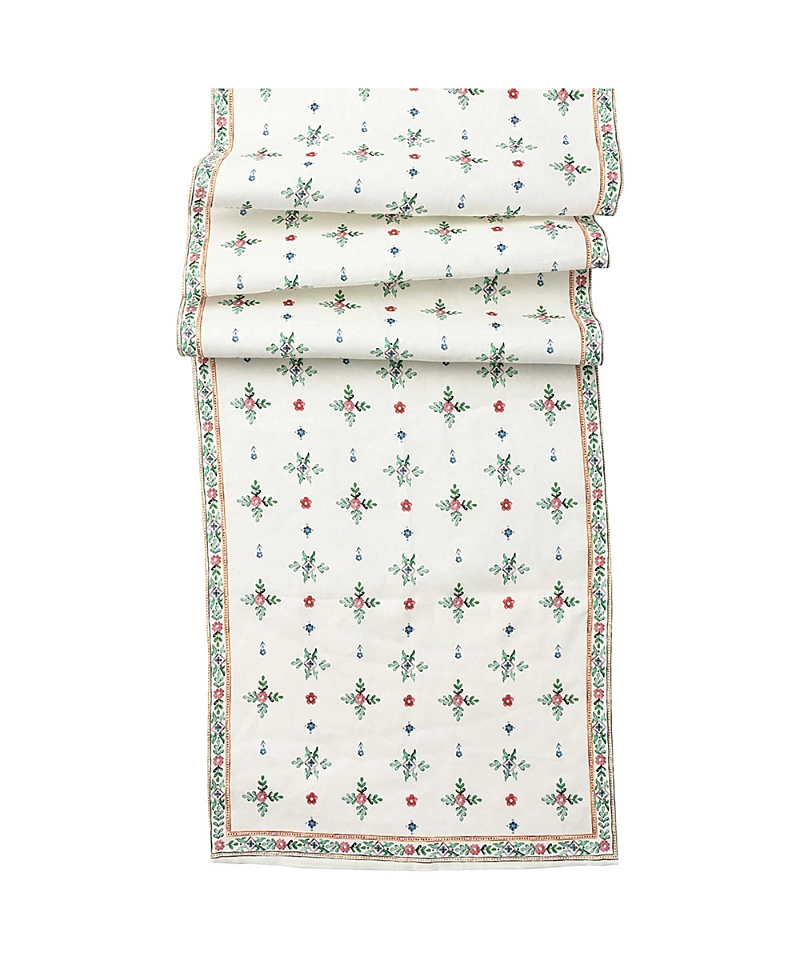 Juliska Heidi Linen Table Runner In Heidi Multi