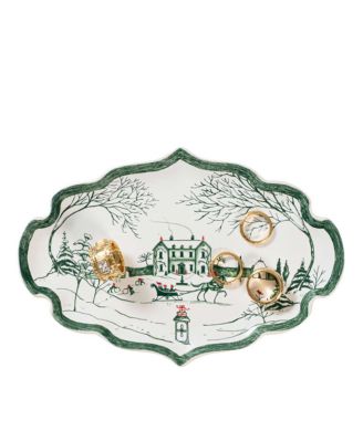 Country Estate Winter Frolic 7&amp;quot; Tray