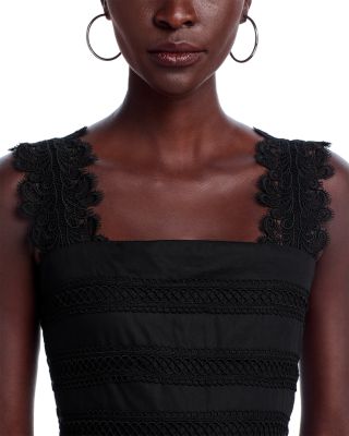 Waimari Kate Lace Trim Midi Dress | Bloomingdale's Women