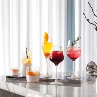 Rock Blanc Shot Glasses, Set of  4