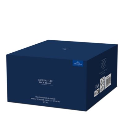 Manufacture Rock Blanc Double Old Fashioned Glasses, Set of 4