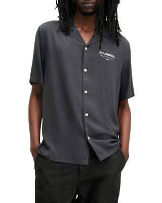 Allsaints Underground Regular Fit Camp Shirt