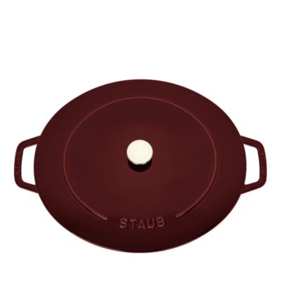 Cast Iron 6.25 Qt. Wide Oval Dutch Oven
