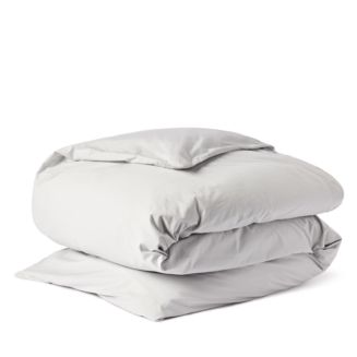 Coyuchi Cotton Percale Duvet Cover, King/California King | Bloomingdale's Home