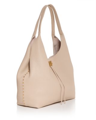 Darren Signature Leather Shoulder Bag