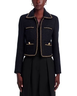 Suvi Chain Trim Tweed Jacket