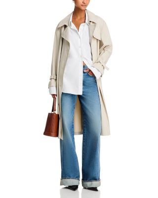 Taylor High Rise Wide Leg Jeans in Rebel Stone