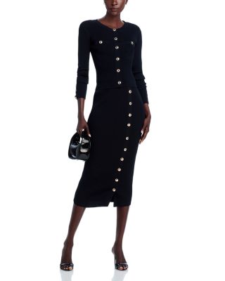 Generation Love - Pennie Rib Knit Cardigan & Addie Rib Knit Midi Skirt