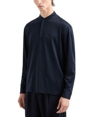 Armani long sleeve polo shirt online