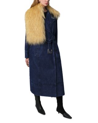 Tate Denim Trench Coat