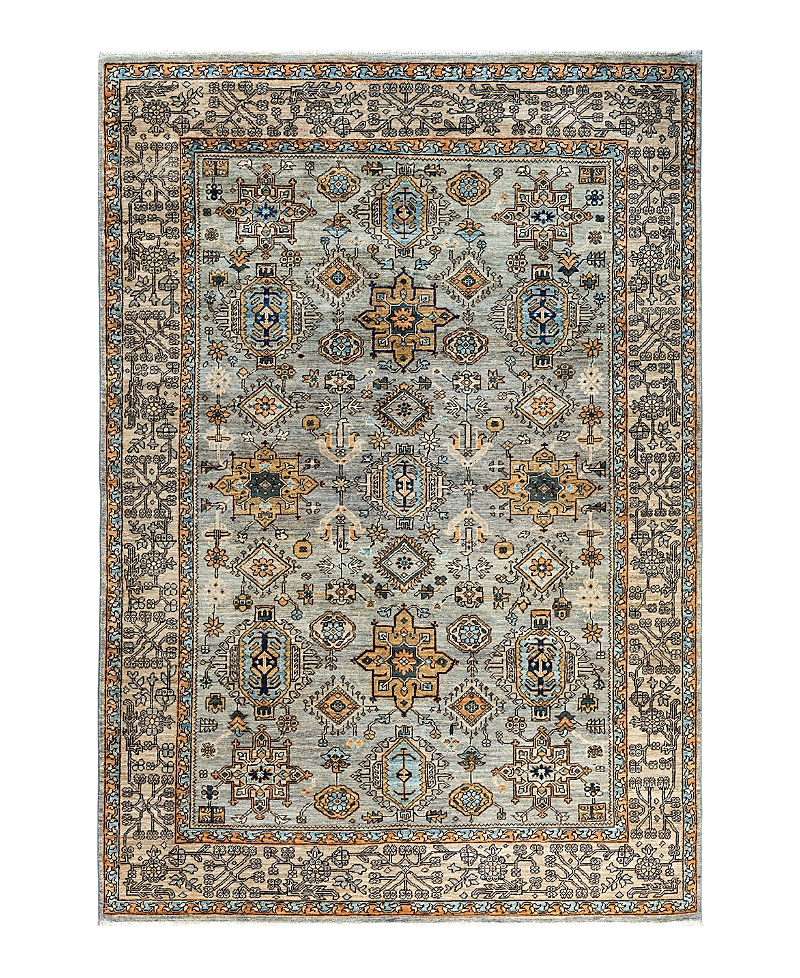 Bloomingdale's Serapi M1992 Area Rug, 6'2 X 8'11 In Gray