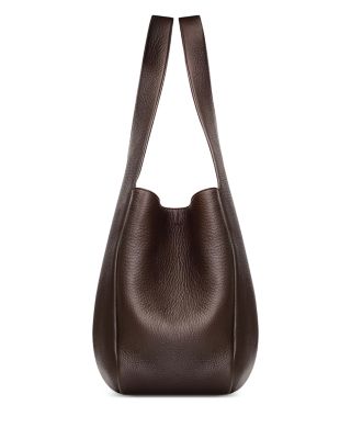  Le 5 A 7 Bea Shoulder Tote Bag In Grained Leather
