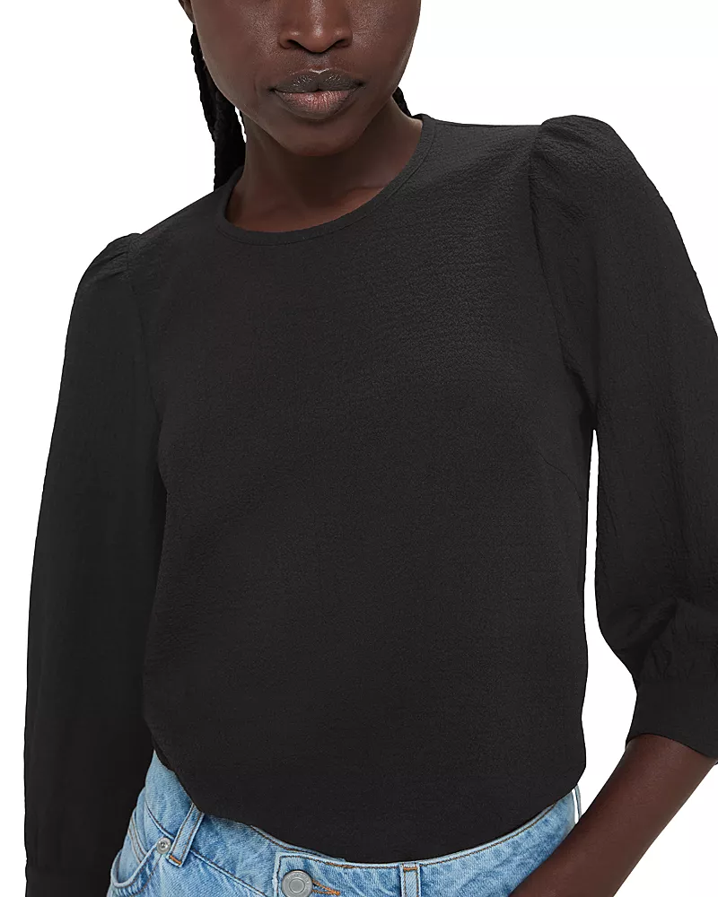 Whistles Zenni Textured Blouse