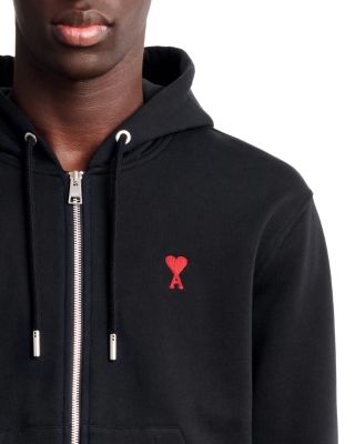 AMI Classic Ami De Coeur Zip Hoodie | Bloomingdale's